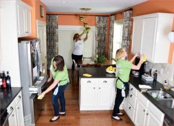 End of tenancy cleaning for residential customers